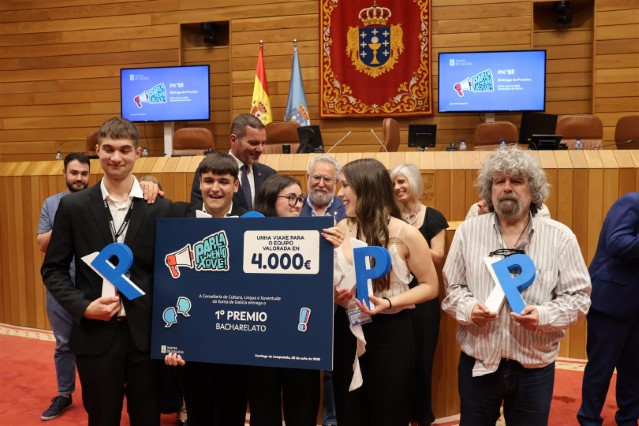 A Cámara galega acolle a final do Parlamento Xove
